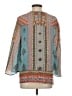 Tolani Teal 3/4 Sleeve Silk Top Size S - photo 2
