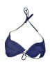 Old Navy 100% Polyester Solid Blue Swimsuit Top Size L - photo 2