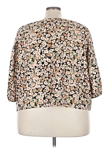 Sanctuary 3/4 Sleeve Blouse (view 2)