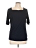 Talbots Black Short Sleeve Top Size L - photo 1