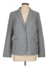 Talbots Plaid Gray Blazer Size 12 - photo 1