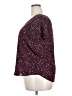 Elle Stars Burgundy Short Sleeve Blouse Size XXL - photo 5