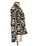 Haver Animal Print Ivory Long Sleeve Blouse Size S - photo 4
