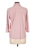 89th & Madison Pink 3/4 Sleeve Blouse Size L - photo 2