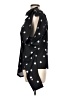 Unbranded Polka Dots Black 3/4 Sleeve Blouse Size L - photo 5