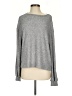 Fashion Nova Metallic Gray Pullover Sweater Size S - photo 1