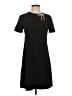 Eliza J 100% Polyester Solid Black Casual Dress Size 4 - photo 1