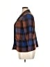 J.Jill Plaid Brown Blazer Size XL - photo 5