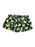 City Streets 100% Polyester Print Yellow Blue Shorts Size XL - photo 1
