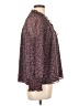 1.State 100% Polyester Brown Long Sleeve Blouse Size L - photo 4