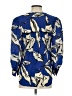 Veronica Beard Blue 3/4 Sleeve Silk Top Size 0 - photo 2