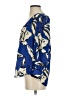 Veronica Beard Blue 3/4 Sleeve Silk Top Size 0 - photo 5