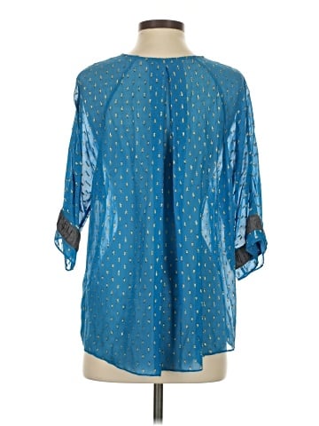 Plenty By Tracy Reese 3/4 Sleeve Silk Top (view 2)