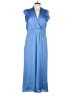 Taylor Solid Blue Jumpsuit Size 14 - photo 1