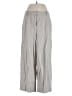 Open Edit Gray Linen Pants Size 2 - photo 1