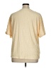 Unbranded Ivory Yellow Short Sleeve Blouse Size XL - photo 2