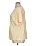Unbranded Ivory Yellow Short Sleeve Blouse Size XL - photo 5