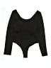 Peach Love Black Bodysuit Size L - photo 2