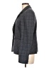Evereve Plaid Gray Blazer Size L - photo 5