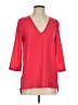 H&M Red Pink 3/4 Sleeve Top Size 2 - photo 1