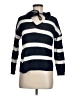 Nicole Miller Artelier Stripes Blue Pullover Sweater Size M - photo 1