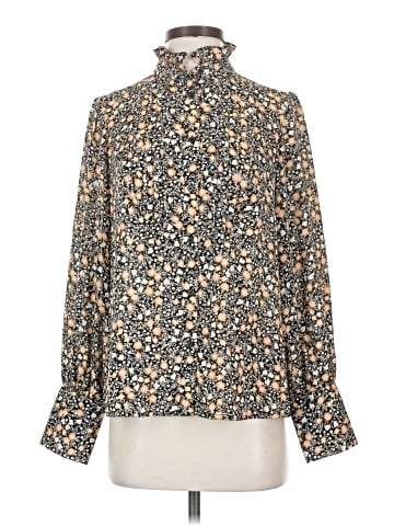 Nili Lotan Long Sleeve Blouse (view 1)