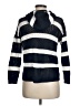 Nicole Miller Artelier Stripes Blue Pullover Sweater Size M - photo 2