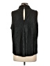 Allison Joy Metallic Black Sleeveless Blouse Size L - photo 2