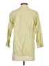 Uniqlo Stripes Green 3/4 Sleeve Button-Down Shirt Size S - photo 2