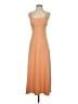 Le Lis Solid Orange Casual Dress Size S - photo 1