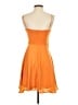Lulus 100% Polyester Solid Orange Cocktail Dress Size S - photo 2