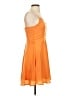 Lulus 100% Polyester Solid Orange Cocktail Dress Size S - photo 4