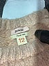 Bellerose Chevron-herringbone Tan Pullover Sweater Size 12 - photo 3