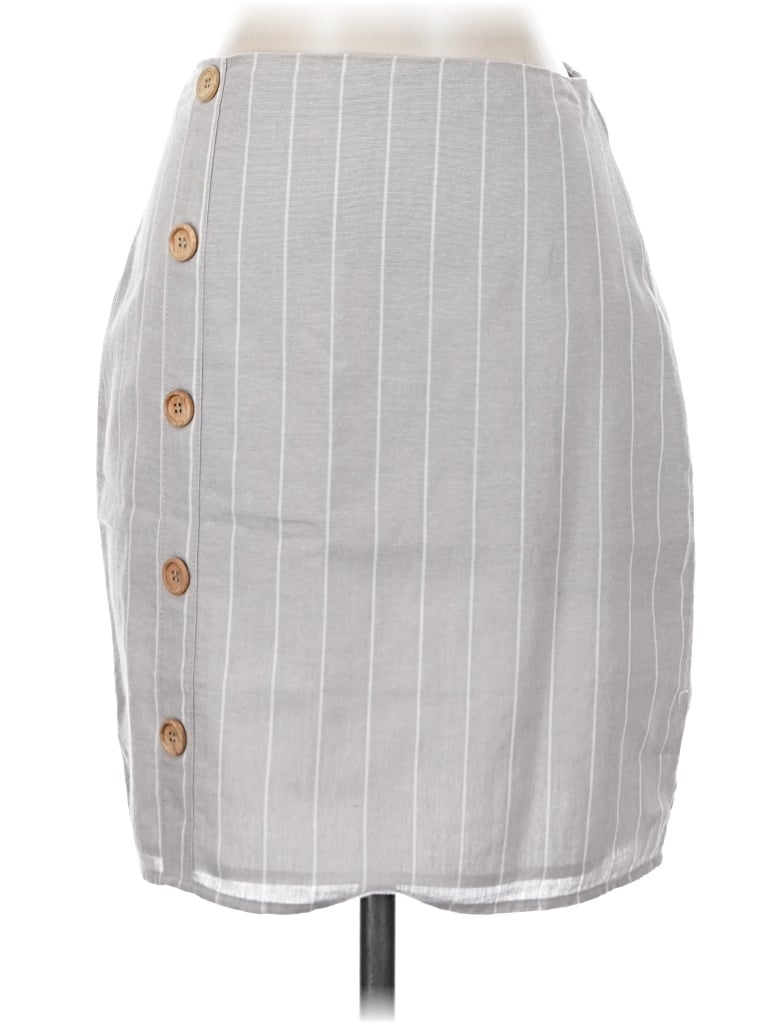 Pre-owned Sabo Casual Skirt In Gray