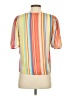 Drew 100% Polyester Orange Red Short Sleeve Blouse Size XS - photo 2