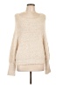 Blush Noir 100% Acrylic Ivory Pullover Sweater Size L - photo 1