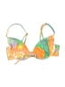 PrettyLittleThing Tie-dye Orange Swimsuit Top Size 2 - photo 1
