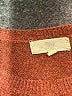 Pinque Color Block Brown Pullover Sweater Size L - photo 7