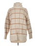 Madewell Plaid Tan Turtleneck Sweater Size S - photo 1