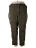 Catherines Green Cargo Pants Size 5X - photo 1