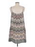 Dylan 100% Viscose Chevron-herringbone Gray Casual Dress Size M - photo 2