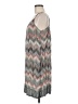 Dylan 100% Viscose Chevron-herringbone Gray Casual Dress Size M - photo 5