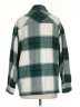 Zara Plaid Green Coat Size XS - photo 2