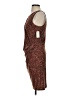 MICHAEL Michael Kors Tweed Brown Cocktail Dress Size S - photo 5