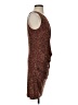 MICHAEL Michael Kors Tweed Brown Cocktail Dress Size S - photo 4