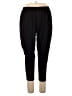 Lily by Firmiana Solid Black Active Pants Size 3X - 4X - photo 1