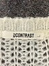 Self Contrast 100% Acrylic Color Block Ivory Pullover Sweater Size L - photo 7