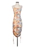 Shein Tie-dye Tan Cocktail Dress Size 2 - photo 1