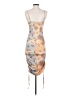 Shein Tie-dye Tan Cocktail Dress Size 2 - photo 2