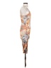 Shein Tie-dye Tan Cocktail Dress Size 2 - photo 4